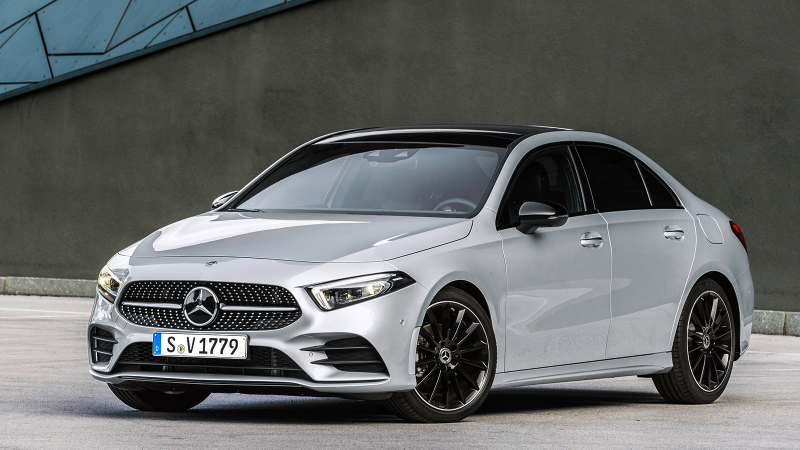 Illustration for article titled The 2019 Mercedes A-Class Is a Great Looking Little Sedan That's New to America